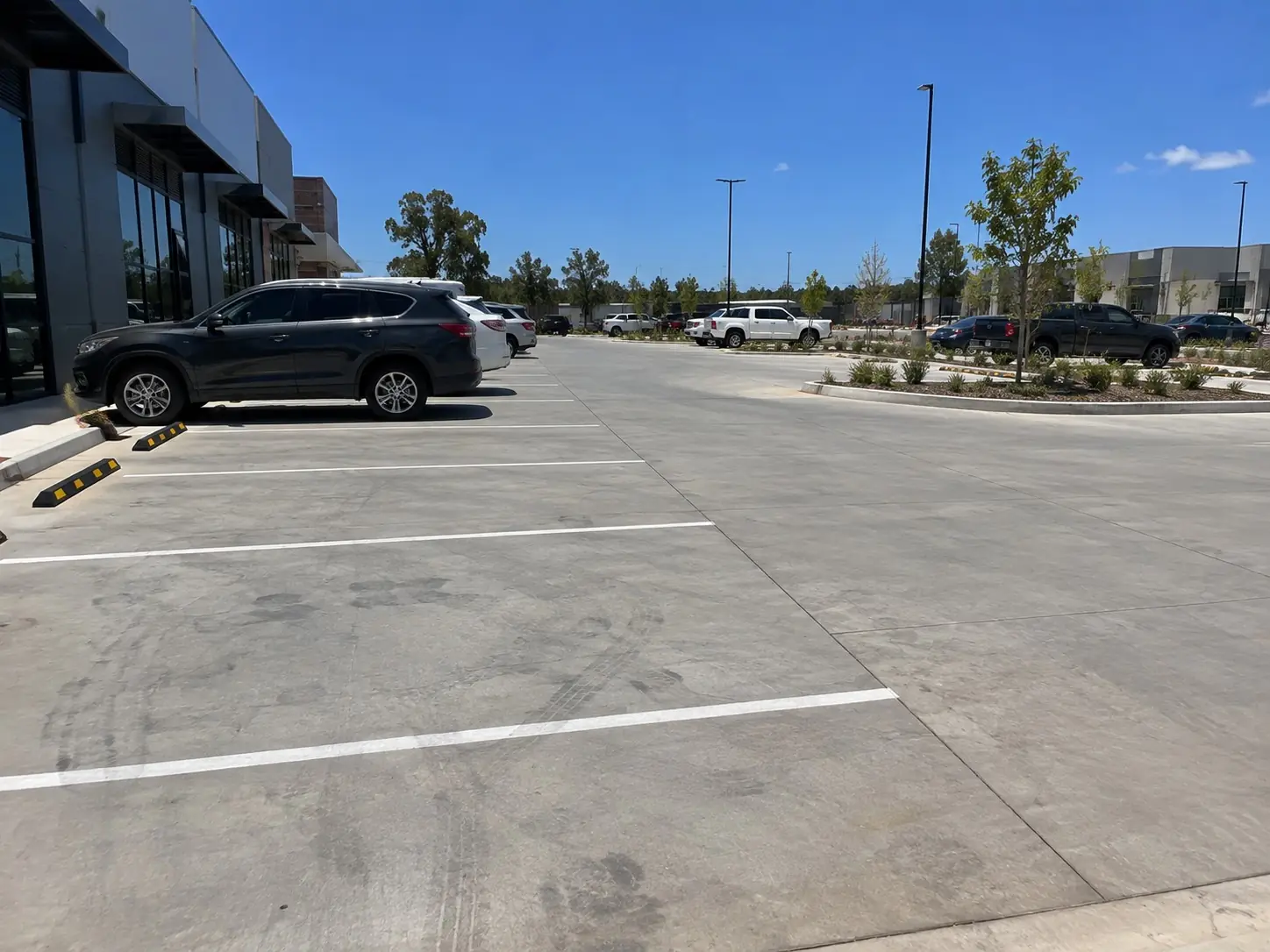 Concrete Car Park in Cairns