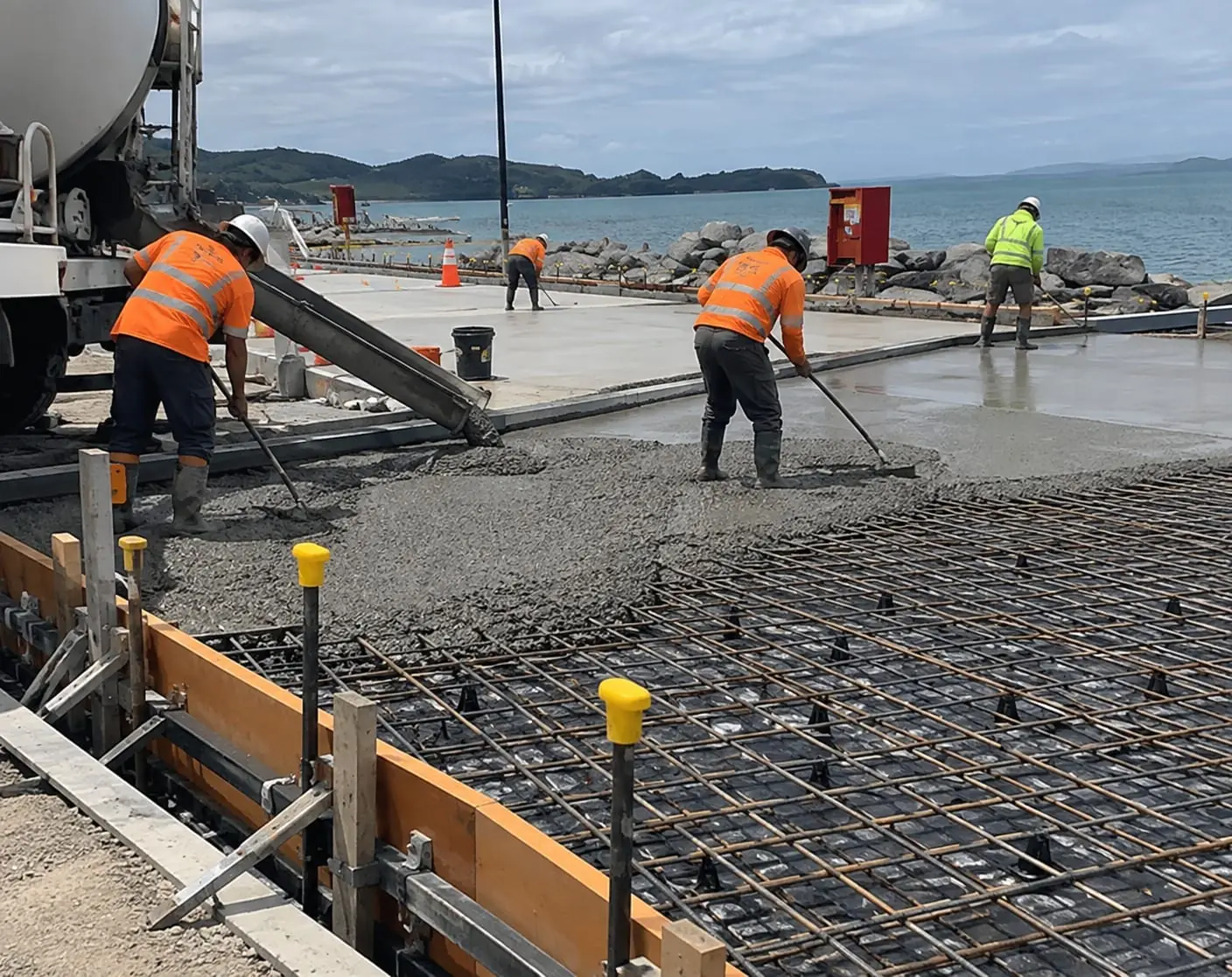 Concrete layers in Cairns