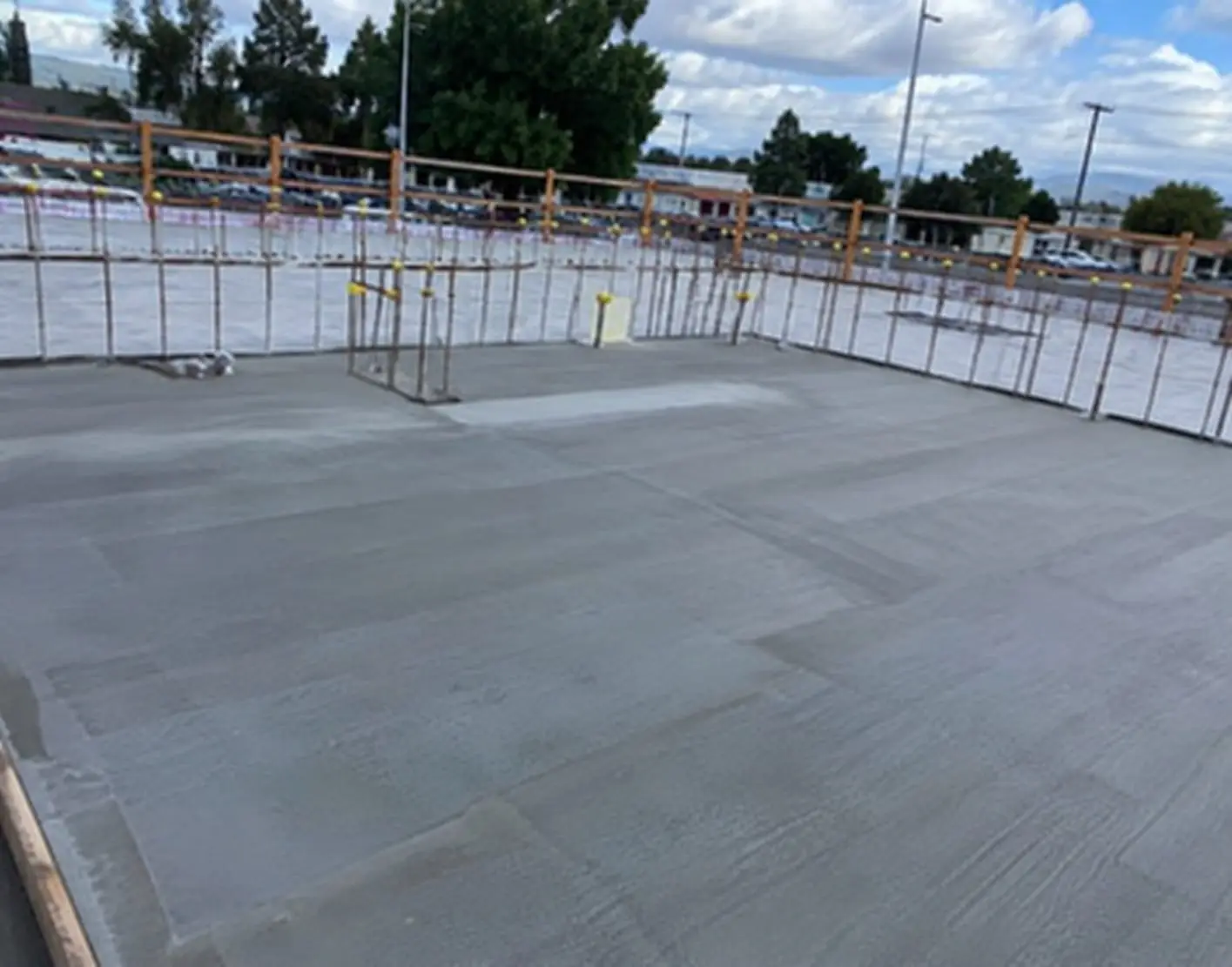 Concrete driveway project by our Cairns crew