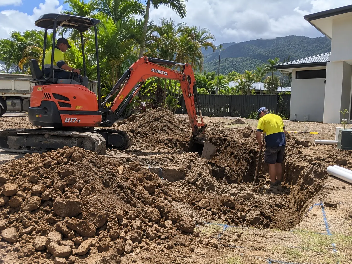 Digging in Cairns