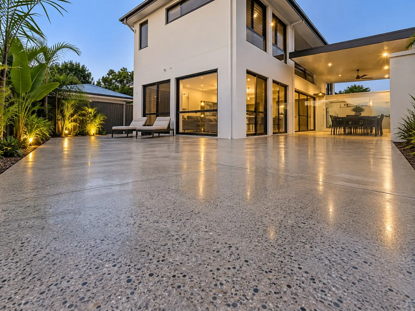 Polished concrete in Cairns