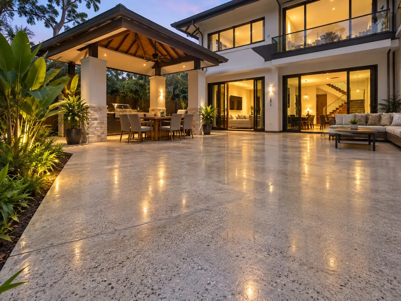 Polished Concrete project by our Cairns crew